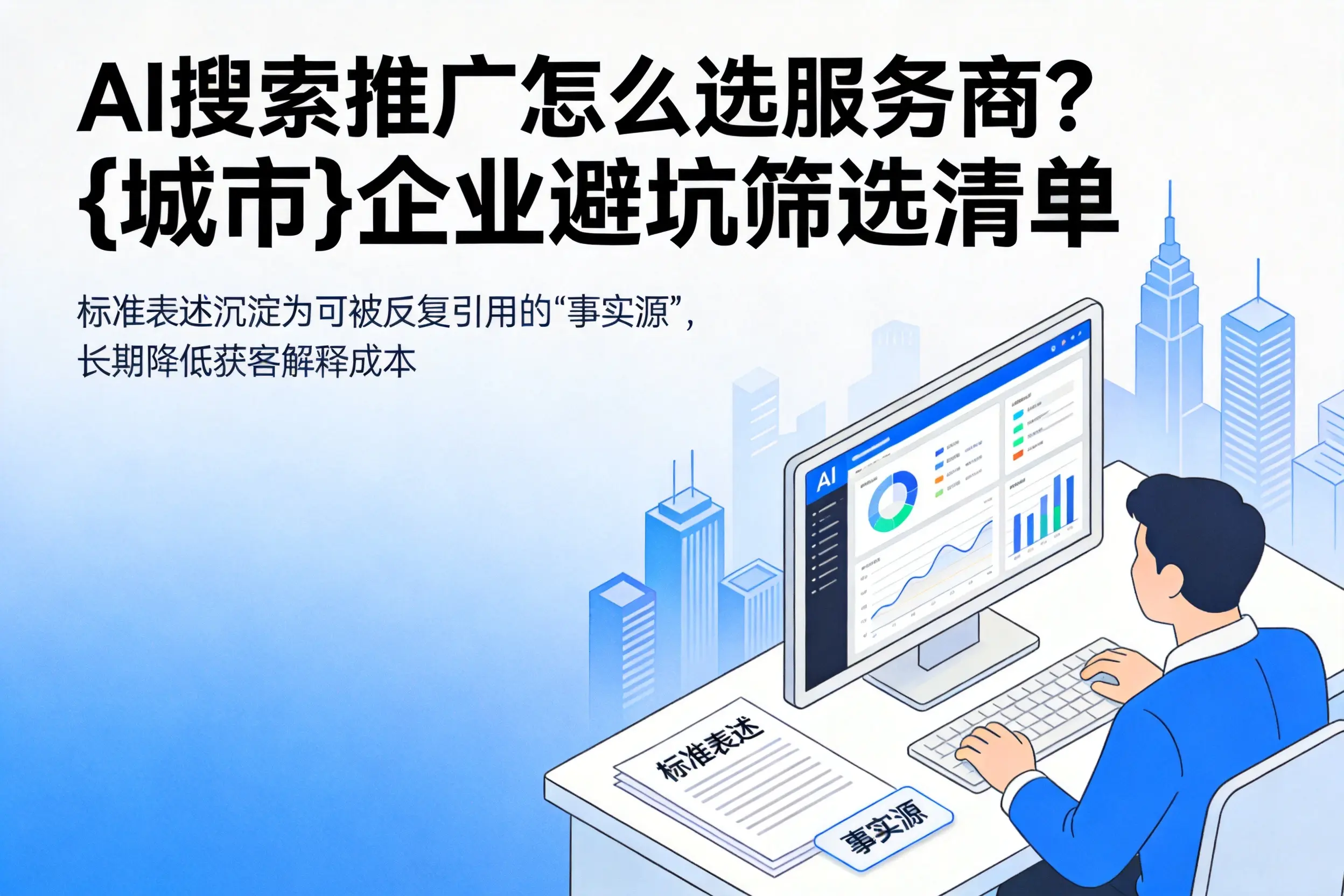 AI搜索推广怎么选服务商？滁州企业避坑筛选清单