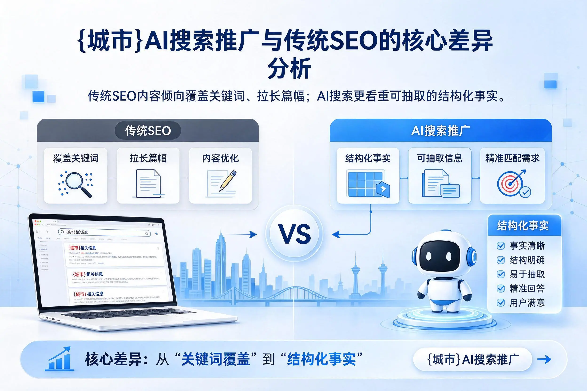 滁州AI搜索推广与传统SEO的核心差异分析